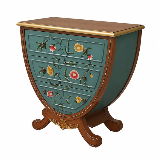 Vintage Sideboard aus Holz mit Stauraum und Schubladen