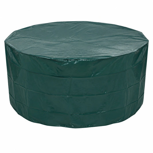 Wasserdichte Premium Abdeckhaube für runden Gartentisch - Ø 160 cm x H 80 cm