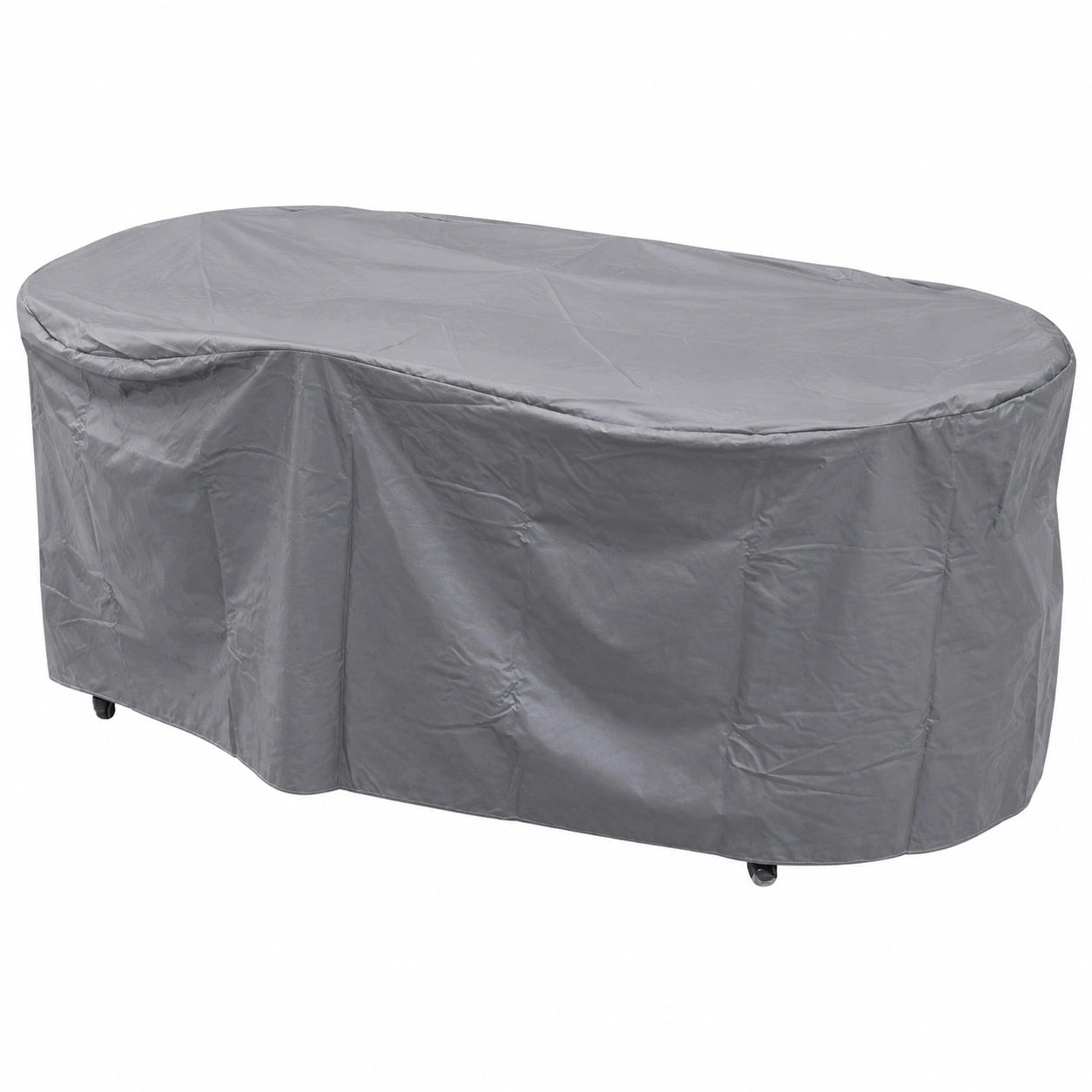 Wasserdichte Abdeckung für Gartenmöbel, oval, 230x135x70 cm, anthrazit